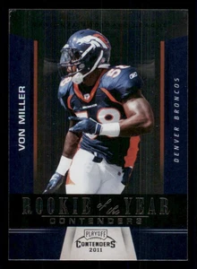 2011 Playoff Contenders ROY Contenders #14 Von Miller - Picture 1 of 2