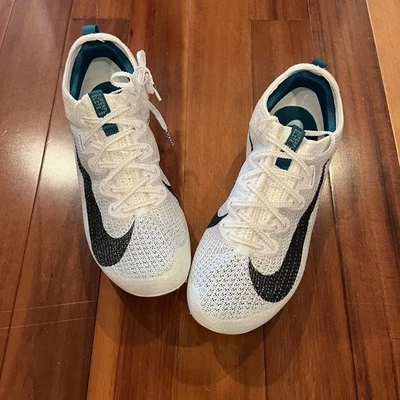 Nike Zoom Superfly Elite 2 Track & Field Spikes White Men's Size 9 FZ9662-100 - Image 1 of 4