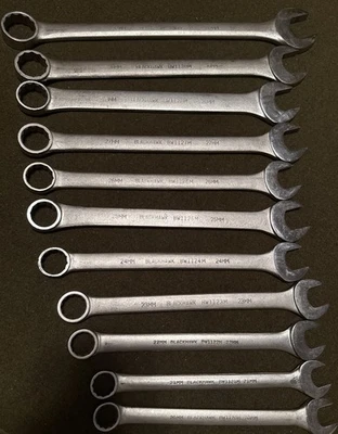 Vintage Blackhawk Tools Metric Wrench Set Large USA 🇺🇸 20mm-32mm Nice! - Image 1 of 4