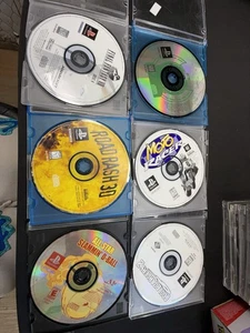 Sony Playstation Ps1 6 Disc Konvolut nur Discs Road Rash 3d, Moto Racer und mehr! - Bild 1 von 1