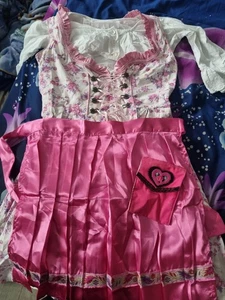 Dirndl Trachtenkleid mit Tasche und Hemd! - Bild 1 von 5