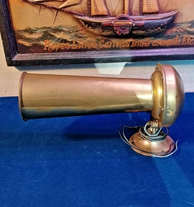 Antique Brass, 6 volt Broadway Horn, Auto or Marine applications. - Picture 1 of 10