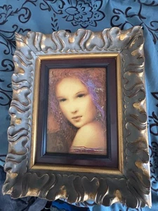 Csaba Markus Beau Lydia Hand Embellished Serigraph on Wood Panel Signed LE300 - Picture 1 of 1