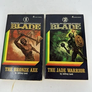 VINTAGE Richard Blade #1-2 by Jeffrey Lord - PAPERBACKS - Picture 1 of 10