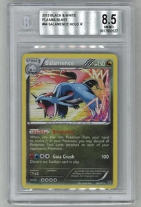 2013 Pokémon TCG Salamence Plasma Blast 64/101 Holo Holo Rare BGS 8.5 - Picture 1 of 2