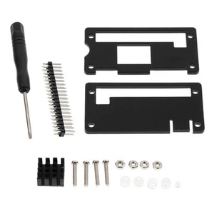 Acrylgehäuse & Kühlkörper & GPIO 40Pin Stecker & Schraubendreher Für - Afbeelding 1 van 4