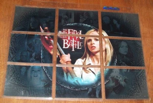 Nine 2003 Inkworks Buffy the Vampire Slayer The Final Battle Silver Puzzle Set - Picture 1 of 2