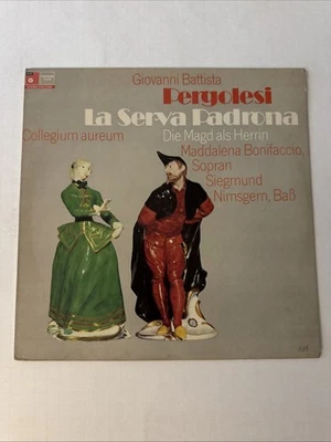 Pergolesi — долгоиграющая пластинка La Serva Padrona Maddalena Bonifaccio BASF Harmonia Mundi - Изображение 1 из 4