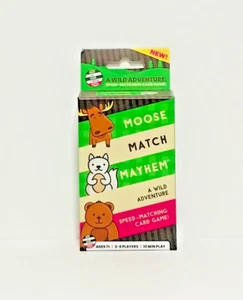 New Moose Match Mayhem A Wild Adventure Speed Matching Card Game (3-6 Players) - Picture 1 of 1
