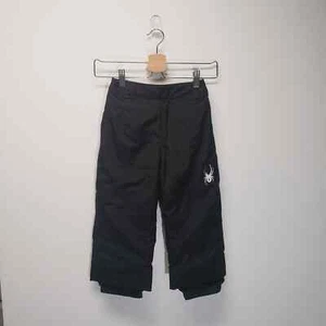 Spyder Adjustable Length & Waist Insulated Snow Ski Pants Black Youth Sz 4 - Picture 1 of 8