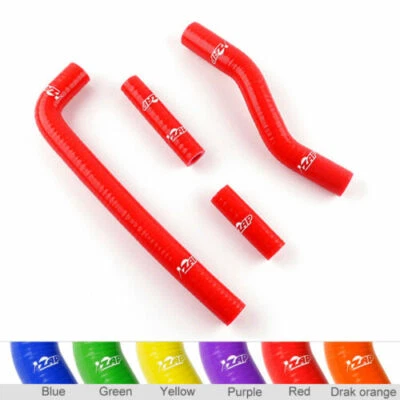 RED For 2001-2005 02 03 04 Yamaha YZ250F YZ 250 Silicone Radiator Coolant Hose - Image 1 of 4