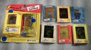 The SIMPSONS SERIE 1 (UNO) Filmcardz Juego de tarjetas coleccionables Caja de arte con visor - Imagen 1 de 3
