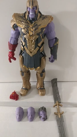 Marvel Legends Thanos From 2 Pack Infinity Saga Endgame Iron Man Cover