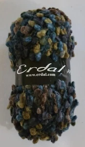 ERDAL ANGOLA WOOL ACRYLIC NYLON HAND KNITTING YARN 29 BALLS MULTI COLOR #LDG464 - Picture 1 of 9