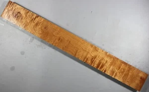 Guitar Neck Blank Ripple Maple Hardwood SET LUTHIER SUPPLY 29.1"x3.4"x1.1" - Picture 1 of 7