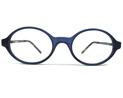 Monturas de gafas Miraflex para niños MOD.LUCA C203 azul mate redondas 42-19-120 Foto 1 de 4