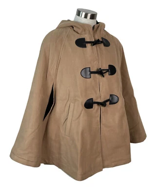 CHAQUETA PONCHO CAPA BRITÁNICA CAMEL RETRO VINTAGE AÑOS 50 PIN UP DESAGRADABLE GAL TALLA ÚNICA Foto 1 de 4