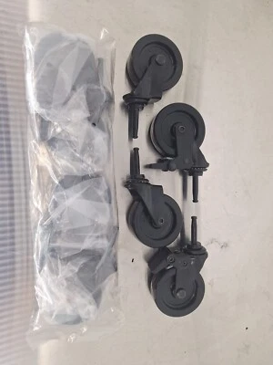 8 - 3" Casters, 2 sets of 4, 4 with brakes  - Bild 1 von 4
