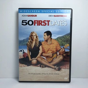 50 First Dates 2004, DVD Widescreen Special Edition Adam Sandler Drew Barrymore - Imagen 1 de 4