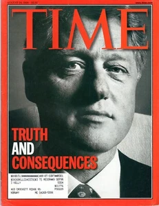 POLITIK Magazin (1998) BILL CLINTON "Nobody's Business" (Zeit) - Bild 1 von 1