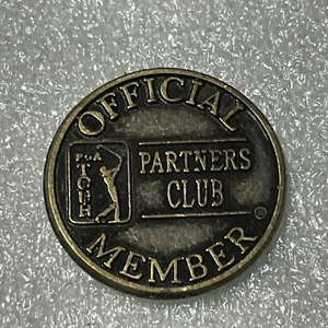 PGA Partners Club Charter Member token FREE SH - Picture 1 of 2