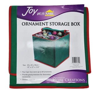 Innovative Home Creations Weihnachtsschmuck Aufbewahrungsbox 13,5 x 13 x 13 Zoll - Bild 1 von 7