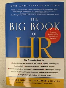 Big Book of HR, 10th Anniversary Edition by Cornelia Gamlem and Barbara Mitchell - Picture 1 of 4