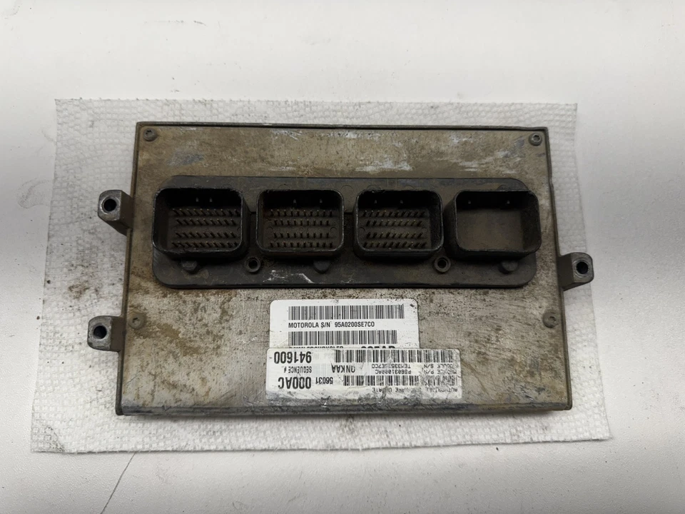 OEM! 2004 DODGE Dakota ECM ECU PCM Engine control computer module 56031000AC - Image 1 of 4