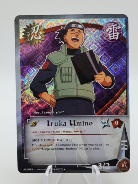 Kakashi Hatake & Iruka Umino - c012 - NM - 1st Edition - Diamond