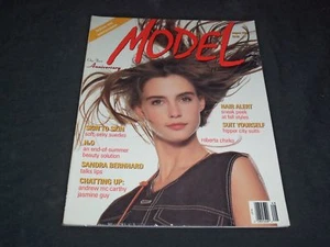 1989 AUGUST MODEL MAGAZINE - ROBERTA CHIRKO - SP 6381 - Picture 1 of 2