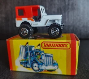 MATCHBOX MB20 4 X 4 JEEP DESERT DAWG 1981 LESNEY SUPERFAST ENGLAND NIB - Picture 1 of 8