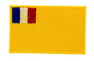 Indochina Indochine Vietnam south FLAG PATCH FRANCE BADGE IRON ON EMBROIDERED - Picture 1 of 1