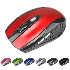 Wireless Bluetooth Mouse Mice Optical 2.4GHz USB Receiver For Laptop Computer - Picture 1 of 31