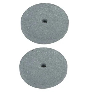 2-pc 8" Emory Style Bench Grinder Stone Wheel 1" Wide x 3/4" Arbor ( Fine Grit ) - Picture 1 of 1
