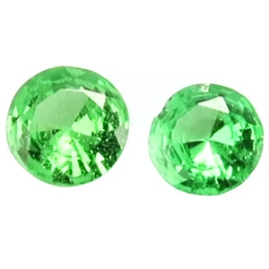 Granate Tsavorite 0,40 quilates raro color verde 100% tierra natural extraída de Tanzania - Imagen 1 de 4