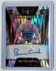 2022 #SN-BCD BRUTUS CREED Panini Select WWE Legend Signature Selections Auto RC - Picture 1 of 2
