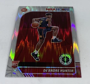 De'Andre Hunter RC Variation Flash 2019 20 Panini NBA Hoops Premium Stock Hybrid - Picture 1 of 3