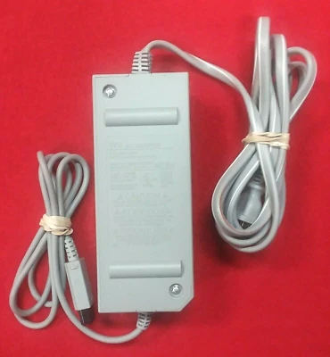 Nintendo WII Genuine OEM Power AC Adapter RVL002 TESTED - Image 1 of 3