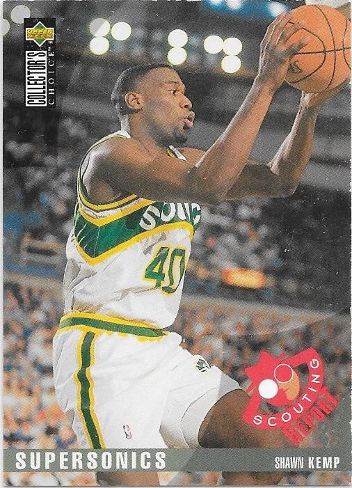 Carte Upper Deck 1996 - Shawn Kemp - N°135 - Photo 1/1