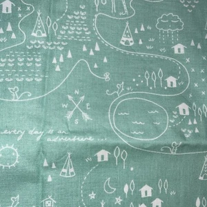 Greatest Adventure von Cinderberry Stiche für Riley Blake - 100 % Baumwolle - 1/2 YD - Bild 1 von 1