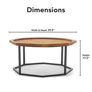 Finch Grayson Coffee Table Light Beige - Picture 1 of 8