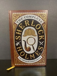 The Complete Sherlock Holmes, Arthur Conan Doyle, Leather Bound, Barnes & Noble - Picture 1 of 4