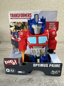 Bop It! Optimus Prime Transformer Edition Game Kids Collectors Toy Htf In Hand - Picture 1 of 2