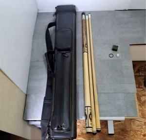 Taco de Billar Meucci Viene con Estuche Eje Alta Tecnología Cuetec Lucasi de Japón - Imagen 1 de 12