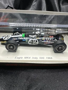 Spark: S4258 Indy 500 1968 Eagle MK4 Denny Hulme 1:43 RARE #42 USA Boxed - Bild 1 von 10