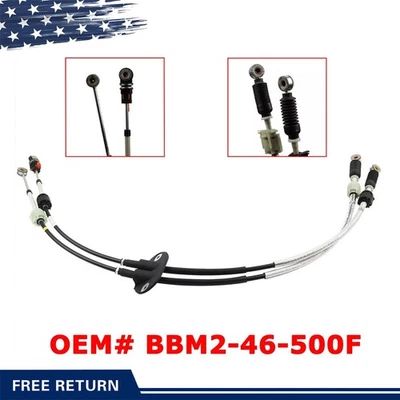 Nuevo cable de control de la palanca de cambios para Mazda 2010 2011 2012 2013 Mazda 3 BBM2-46-500F Foto 1 de 4