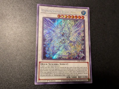 Yugiog Karte Adamancipator Risen Dragite SESL-EN009  Secret Rare Englisch Near M - Bild 1 von 2