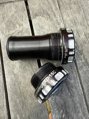 Enduro XD-15 Corsa BSA ROAD Threaded Bottom for Shimano 24mm, black - Image 1 of 4