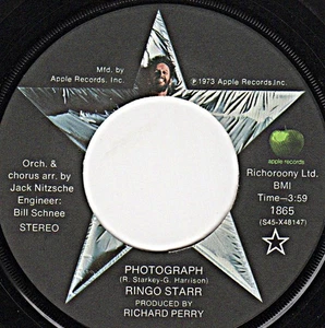 PHOTOGRAPH - RINGO STARR - NEVER PLAYED! NM - Picture 1 of 5