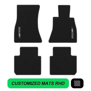 For Toyota Prius XW30 2009-2023 Quality Carpet Velour Car Floor Mats Liners - Picture 1 of 10